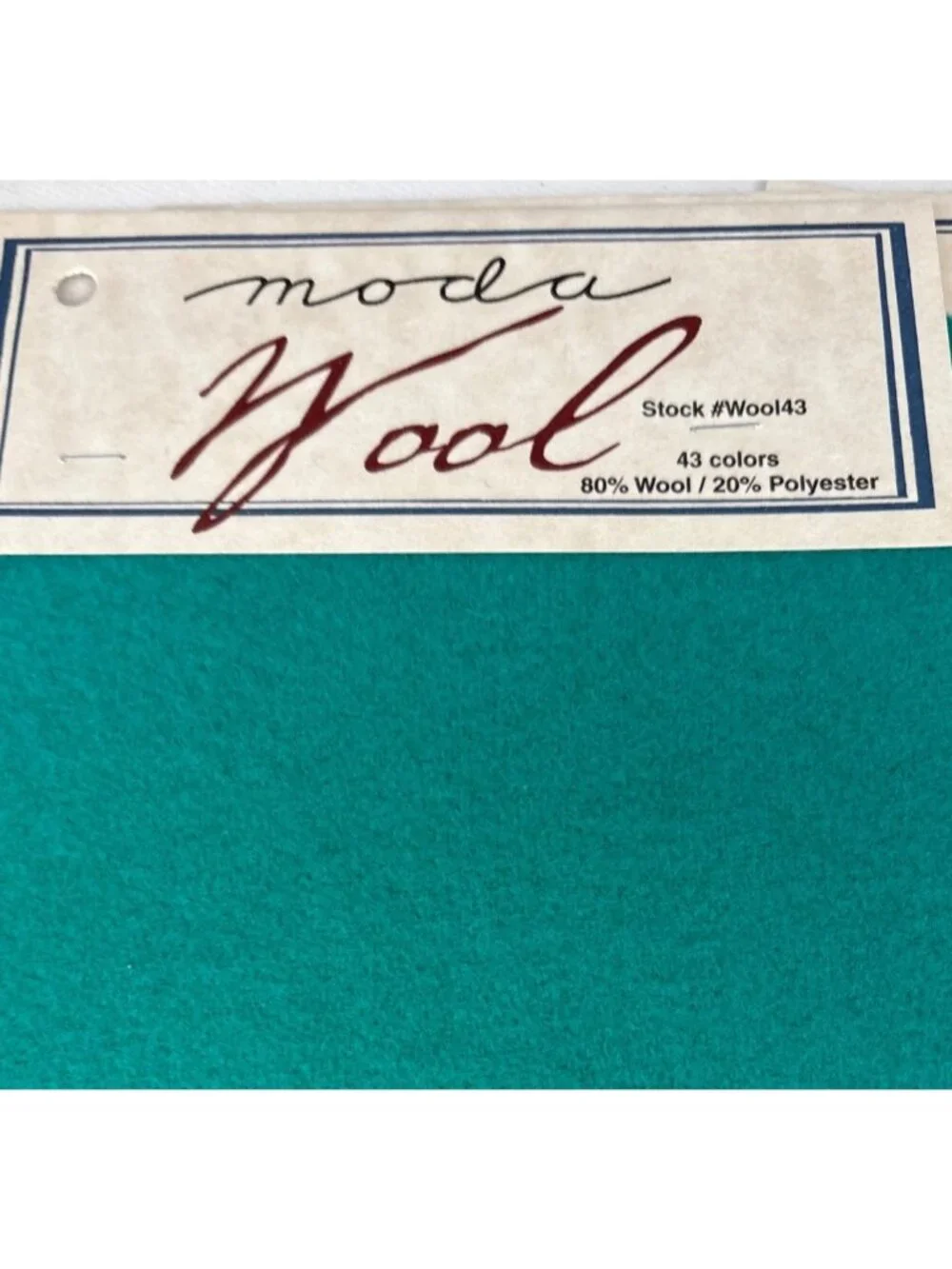 Moda Wool Fabric Swatches Wool Blend Quilting Rug Making